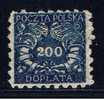 PL+ Polen 1919 Mi 31 Portomarke - Used Stamps