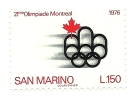 1976 - 966 Olimpiadi Montreal    +++++++ - Ungebraucht