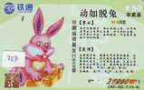 LAPIN Rabbit KONIJN Kaninchen Conejo (727) Zodiaque Zodiac Horoscope - Conigli