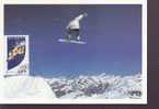 FRANCE CARTE MAXIMUM  NUM.YVERT 3460 SPORT JEUX OLYMPIQUES SNOWBOARD - 2000-2009