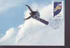 FRANCE CARTE MAXIMUM  NUM.YVERT 3460 SPORT JEUX OLYMPIQUES SNOWBOARD - 2000-2009