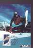 FRANCE CARTE MAXIMUM  NUM.YVERT 3460 SPORT JEUX OLYMPIQUES SNOWBOARD - 2000-2009