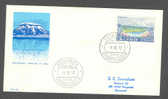 Iceland 1972 FDC Cover Landscape Landschaft Herdubreid Vulkanberg (FM 115) - FDC