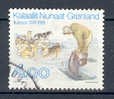 Greenland 1991 Mi. 219   4.00 Kr 250 Jahre Ililissat (Jakobshavn) Heilbuttfischer Am Eisfjord - Used Stamps