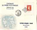 1949 CITEX PARIS CENTENAIRE DU TIMBRE - Lettres & Documents