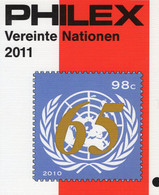 Philex-Katalog 2011 Briefmarken UNO-Vereinte Nationen Antiquarisch 13€ Topics Stamps Catalogue Ämter New York Genf Wien - Lettres & Documents