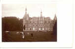 Echte Foto Fotokaart Carte Photo Vraie Animée Dongelberg Chateau - Jodoigne