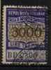 1953 - TASSA DI BOLLO PER CAMBIALI - LIRE  3.000  - Fil. Ruota - Revenue Stamps