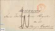 BRIEFOMSLAG Uit 1864 Van ROTTERDAM Naar LEEUWARDEN (2197) - Autres & Non Classés