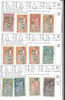 Lot  De 12 Timbres A O F Du Senegal N:87 A99 - Sonstige & Ohne Zuordnung