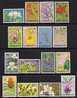 Barbados    Flowers     Stamps SC# 396-411 Mint   SCV$ 38.45 - Barbados (1966-...)