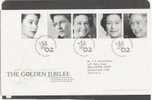 Great Britain-2002 The Golden Jubilee FDC - 2001-2010 Dezimalausgaben