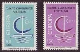 1966 TURKEY EUROPA CEPT MNH ** - 1966