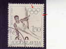 POMMEL HORSE-1.50 DIN-GYMNASTIC-MEXICO-1968-ERROR-BROKEN CIRCLE-LINE-YUGOSLAVIA - Geschnittene, Druckproben Und Abarten