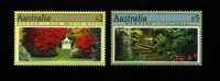 AUSTRALIA - 1989  GARDENS  2 $ - 5 $  SET  MINT NH - Mint Stamps