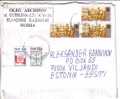 GOOD RUSSIA Postal Cover To ESTONIA 2007 - Good Stamped - Brieven En Documenten