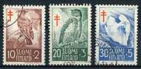Finland 1956 - Charity (comp. Set Of 3) - Used Stamps