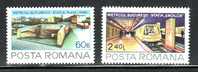 Romania Rumanien 1982, Mi 3848-3849, Bucharest Subway System --- MNH ** - Ungebraucht