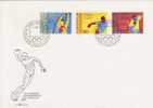 Liechtenstein 1984 Los Angeles Olympic Games FDC - Sommer 1984: Los Angeles