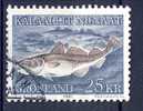 #Greenland 1981. Fish. Michel 129. Cancelled(o) - Usados