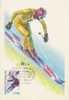 Russia - 1988 Calgary Winter Olympics ,Skier  Maximum Card - Winter 1988: Calgary