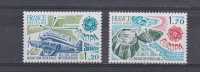 France YT 2046/7 ** : Europa 79 , Aviation Postale Et Boule De Moulins - 1979