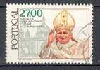 Portugal 1982 Mi. 1566  27.00 E Besuch Von Papst Visit Of Pope Johannes Paul II. - Usado