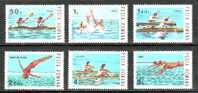 Romania Rumanien 1983, Mi 3972-3977, Water Sports --- MNH ** - Ungebraucht