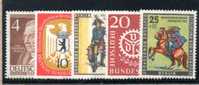Allemagne Berlin : TP N° 77+114+116+124+139 ** - Unused Stamps