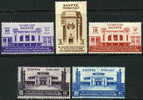 Egypt #198-202 Mint Hinged Set From 1936 - Neufs