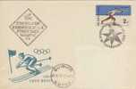 Bulgaria-1960 Squaw Valley  Olympic Games,Skier, FDC - Hiver 1960: Squaw Valley