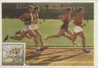 Russia-1960 Rome Olympic Games ,Running Maximum Card - Estate 1960: Roma