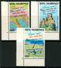 ● San MARINO 1990 - TURISMO - Al FACCIALE - Serie Completa ** - Cat. ? €  - Lotto N. 400 - Unused Stamps