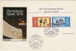 Germany-1976 Montreal Olympic Games Souvenir Sheet FDC - Sommer 1976: Montreal