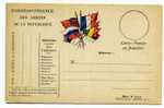 WWI / CARTE DE FRANCHISE MILITAIRE / DRAPEAU / - WO1