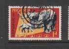 Yvert 178 Oblitéré éléphant - Nigeria (1961-...)