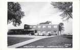 Washington Iowa, Halcyon Home On C1950s Vintage Real Photo Postcard, Auto, Nursing Home(?) - Other & Unclassified