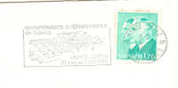 Monaco - Flamme 1985 Championnat Tennis - Lettre Entière - Postmarks