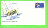 AUSTRALIA - Pre-Stamped Envelope/No. 067A/Americas Cup Triumph - Entiers Postaux