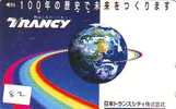 Télécarte Japon ESPACE (82) GLOBE * TERRESTRE * MAPPEMONDE * Telefonkarte Phonecard * Erdkugel Globus - Ruimtevaart