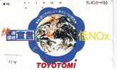 Télécarte Japon ESPACE (114)  GLOBE * TERRESTRE * MAPPEMONDE * Telefonkarte Phonecard JAPAN * Erdkugel Globus - Raumfahrt