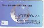 Télécarte Japon GLOBE (46)  MAPPEMONDE * Telefonkarte Phonecard JAPAN * Erdkugel Globus - Ruimtevaart
