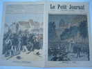 LE PETIT JOURNAL N° 0138 15/07/1893 ASSAUT DE LA PREFECTURE DE PARIS + EMEUTE PLACE KLEBER A STRASBOURG - Le Petit Journal