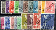 Germany Berlin 9N1-20 Mint Hinged Set From 1948 - Unused Stamps