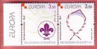 EUROPA CEPT 2007.  ( Croatia -  2. Stamps MNH** ) Scouting , Scoutisme - 2007