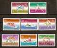 Romania 1984 MNH / Olympic Games Los Angeles / 8 Val + 2 MS Imperforated - Summer 1984: Los Angeles