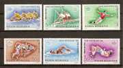 Romania 1984 MNH /preolympics / 6 Val. - Summer 1984: Los Angeles