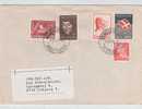 Denmark Cover With More Different Stamps 31-7-1992 - Cartas & Documentos