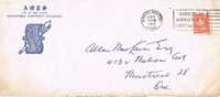 Carta Winnipeg Manitoba (Canada) 1953 - Storia Postale