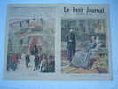 LE PETIT JOURNAL N° 0207 DU 05/11/1894 LES CONSEILS DU TSAR A SON FILS + BULLETIN DE SANTE DU TSAR - Le Petit Journal